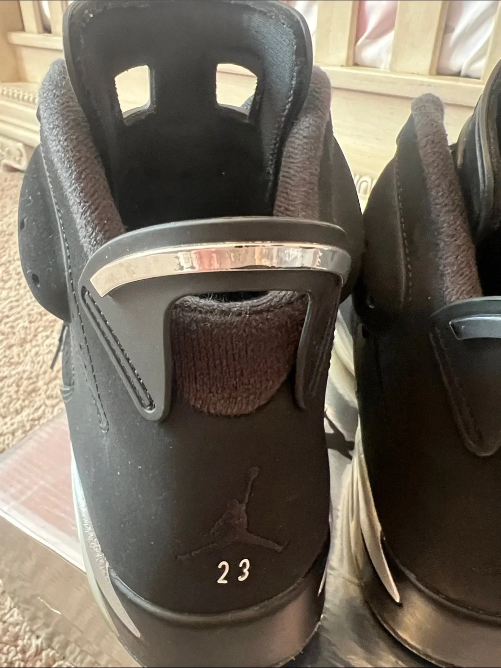Air Jordan retro 6 chrome